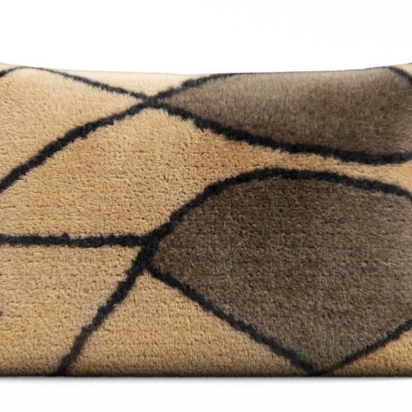 ALLMODERN Other - 4 AllModern Everet Abstract Black and Neutral Tufted Lumbar Pillow Cover…